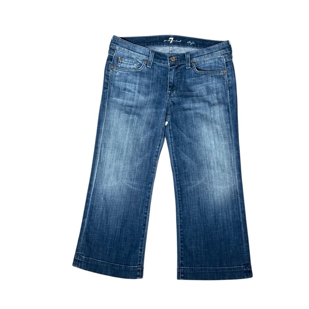 7FAMK Dojo Crop Jeans Size 28